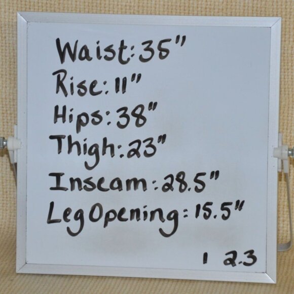 Spanx Jeans Womens XL White Straight Leg Pants Pull On Denim Style 20354R - Picture 9 of 9